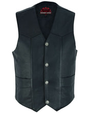 Load image into Gallery viewer, Advance Men's Buffalo Nickel Head Snap Vest