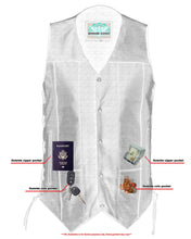 Load image into Gallery viewer, Men's Ten Pocket Utility Black Vest - TALL