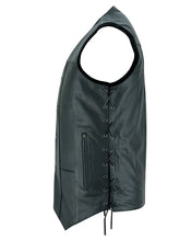 Load image into Gallery viewer, Men's Ten Pocket Utility Black Vest - TALL