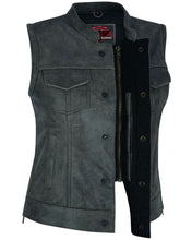 Load image into Gallery viewer, Women's Premium Single Back Panel Concealment Vest - GRAY