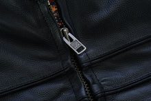 Load image into Gallery viewer, Speedster Black Men's Leather Motorcycle Jacket