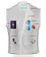 Load image into Gallery viewer, Eclipse Black Motorcycle Vest - Hidden Smart Access Pockets &amp; Durable Lining