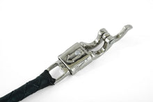 Load image into Gallery viewer, GBW21 Leather Biker Whip - Black