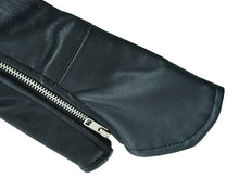 Load image into Gallery viewer, Women's Black Thigh High Leather Side Lace Leggings