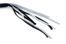 Load image into Gallery viewer, GBW24 Leather Biker Whip-White/Black