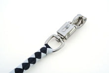 Load image into Gallery viewer, GBW24 Leather Biker Whip-White/Black