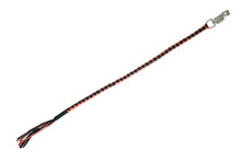 Load image into Gallery viewer, GBW22 Leather Biker Whip-Orange/Black