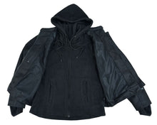 Load image into Gallery viewer, Darkstream Women's Mesh  Motorcycle Jacket - Black/ Black Tone Reflective