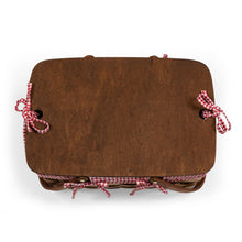 Load image into Gallery viewer, Kansas Handwoven Wood Picnic Basket
