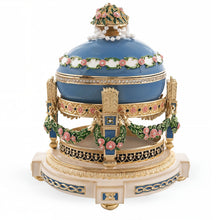 Load image into Gallery viewer, 1907 Love Trophies Egg (Cradle with Garlands) Musical Royal Easter Egg