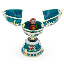 Load image into Gallery viewer, Enameled Nesting Doll Easter Egg Figurine