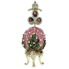 Load image into Gallery viewer, 1898 Lilies of the Valley Musical Royal Imperial Easter Egg 6.3 Inches