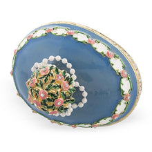 Load image into Gallery viewer, 1907 Love Trophies Egg (Cradle with Garlands) Musical Royal Easter Egg