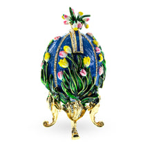 Load image into Gallery viewer, 1898 Lilies of the Valley Royal Imperial Easter  Egg 4.75 Inches