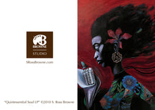 Load image into Gallery viewer, &#39;QUINTESSENTIAL SOUL LP&#39; S. Ross Browne Greeting Card: 5x7 Frame Ready
