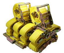 Load image into Gallery viewer, 2&quot; x 12 Ft Interior Van Ratchet E-Track Straps w/ Spring E Fittings | 500 PACK