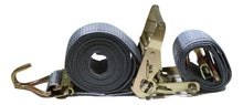 Load image into Gallery viewer, 2"x 16 Ft Ratchet Strap w/ Spg E &amp; Wire Hk for E &amp; F-Tracks | 10 PACK