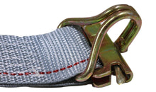 Load image into Gallery viewer, 2&quot; x 16 Ft Ratchet Strap w/ Spg E &amp; Wire Hk for E &amp; F-Tracks 16 PACK | R16EW
