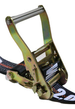 Load image into Gallery viewer, Qty 4 Axle Strap Tie Downs 24" Long &amp; Qty 4 Ratchet Tow Straps Car Haulers, BLACK | R208ATDBK/AS24BK