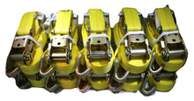 Load image into Gallery viewer, QTY 50 - 2" x 27 Ft. Flatbed Ratchet Strap w/ Wire Hooks