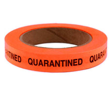 Load image into Gallery viewer, &quot;QUARANTINED&quot; - Imprinted 3/4&quot; Tape