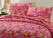 Load image into Gallery viewer, DaDa Bedding Lovely Pop of Colors Lightweight Reversible Quilted Bedspread Set (KBJ1625)