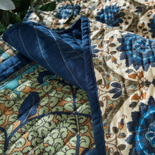 Load image into Gallery viewer, Tache 2-3 Piece Elegant Striped Forest Patchwork Quilt Vibrant Multi Color (JHW-679)