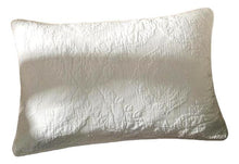 Load image into Gallery viewer, Tache Cotton Ivory White Paisley Damask Matelassé Powder Snow Pillow Sham (JHW-643)