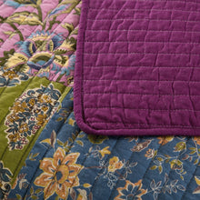 Load image into Gallery viewer, Tache Cotton Bohemian Carnival Garden Quilted Patchwork Bedspread Set (JHW-676)