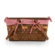 Load image into Gallery viewer, Kansas Handwoven Wood Picnic Basket