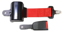 Load image into Gallery viewer, Red Retractable Forklift Replacement Seatbelt w/ Hardware