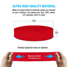 Load image into Gallery viewer, Premium Terry Cloth Cotton Sweatbands