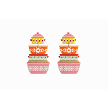 Load image into Gallery viewer, Retro Pyrex Container Earrings by Laliblue
