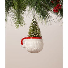 Load image into Gallery viewer, Retro Santa Mug Ornament by Bethany Lowe Designs