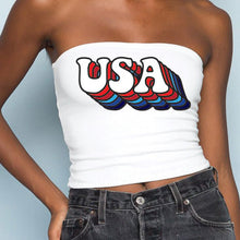 Load image into Gallery viewer, Retro USA Tube Top
