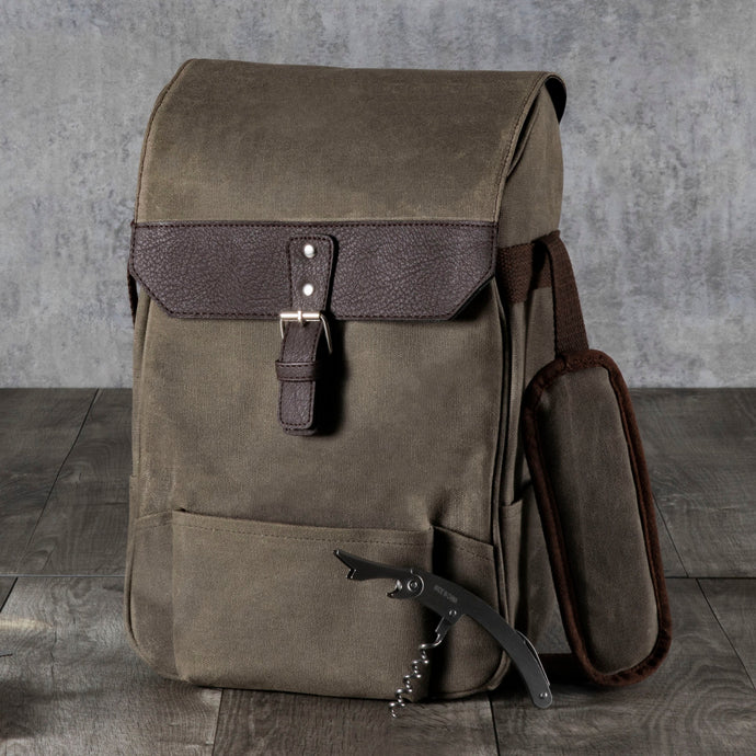 2 Bottle Insulated Wine & Cheese Cooler Tote