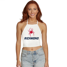 Load image into Gallery viewer, Richmond Spiders White Halter Top