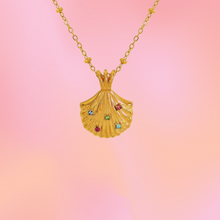 Load image into Gallery viewer, Dazzling Seashell Colorful Titanium