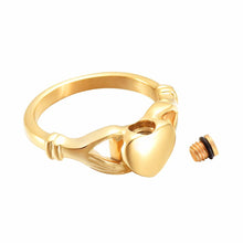 Load image into Gallery viewer, Give You My Heart Cremation Urn Ring