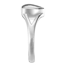 Load image into Gallery viewer, Silver Heart Shaped Cremation Urn Ring