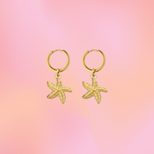 Load image into Gallery viewer, Mermaid Titanium Charm Earrings