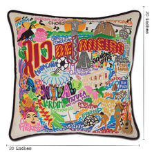 Load image into Gallery viewer, Rio De Janeiro Hand-Embroidered Pillow
