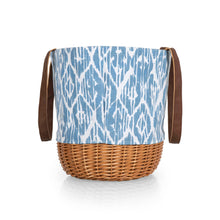 Load image into Gallery viewer, Coronado Canvas and Willow Basket Tote