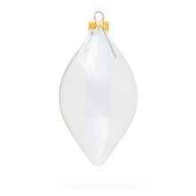 Load image into Gallery viewer, Set of 6 Pointed Teardrop Finial Clear Glass Christmas Ornaments