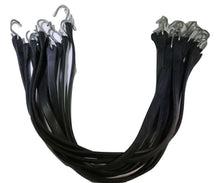 Load image into Gallery viewer, Rubber Tarp Straps w/ Crimped S Hooks BOX OF 50 | LENGTH OPTIONS