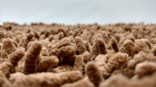 Load image into Gallery viewer, DaDa Bedding Coffee Brown Shaggy Soft Chenille Noodle Carpet Rug Bath Mat