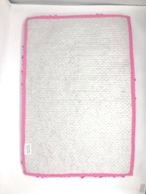 Load image into Gallery viewer, DaDa Bedding Fuchsia Magenta Pink Shaggy Soft Chenille Noodle Carpet Rug Bath Mat