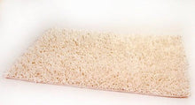 Load image into Gallery viewer, DaDa Bedding Vanilla Ivory White Shaggy Soft Chenille Noodle Carpet Rug Bath Mat