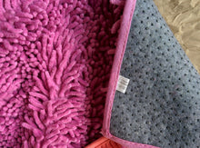 Load image into Gallery viewer, Tache Cotton Chenille Hot Pink Shag Area / Bathroom Rug (MATP)