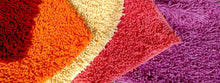 Load image into Gallery viewer, Tache Cotton Chenille Solid Dark Raspberry Red Rug (MAT2032R)